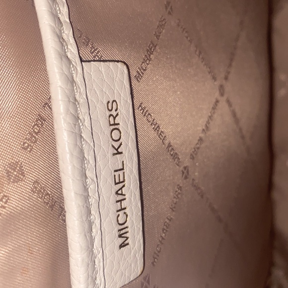 MK creme adjustable backpack - Picture 7 of 9